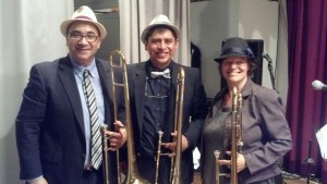 salsa music musicians trombone